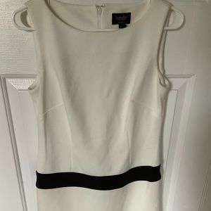 White shift dress French laundry